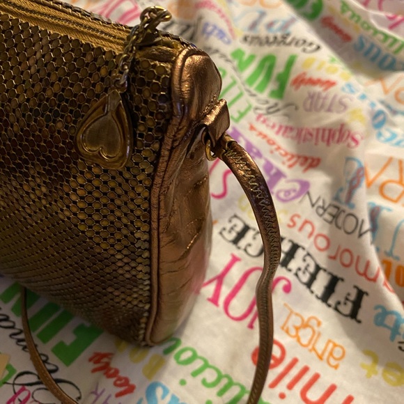 Whiting &davis Brown Mesh crossbody🌟👛 - Picture 7 of 10